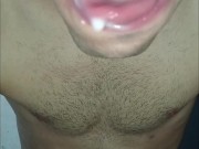 garganta profunda, sumiso, tongue,saliva, sloopy, correte en mi boca, primer plano