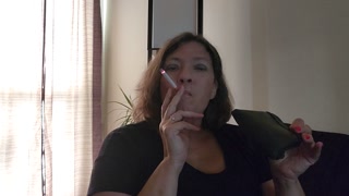 Smoking Newport 100s and Jerking You Off with my Leather Cigarette Case