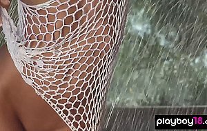 Epic titted Khloe Terae introducing her perfect shapes