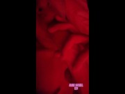 Cute teen boy tease his friend with a huge dildo before he makes him suck his big dick !!