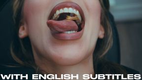 WITH SUBTITLES: Tiny Dentist Is Eaten By His Patient - Imilia Audley