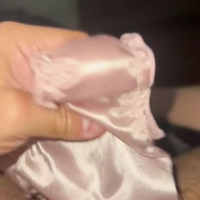 Step daughters tiny silky panties