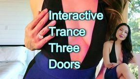 Interactive Trance Three Doors - Mz. Kim Mesmerized Mind Fuck Games