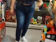 Flashing No aguanto y me saco las tetas en tienda departamental #flashing