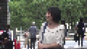 A171B12 Aiming for a chance to catch a wife who came to Tokyo from Kanazawa for a visit! A wife with black hair and bob hair who loosens her guards.