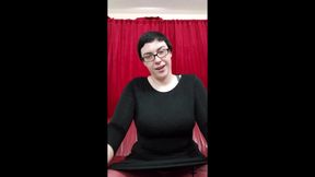 Live Pee Pov Humiliation with a dominant femme
