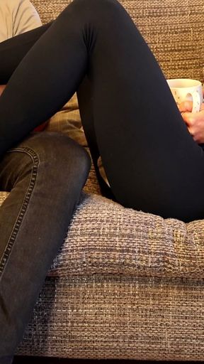 Locktober Part 6 - Foot Tease