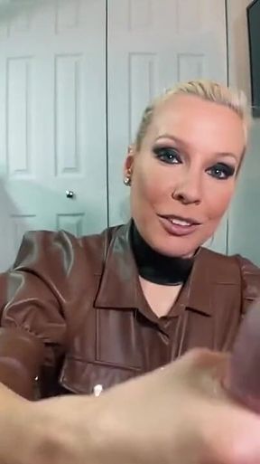 POV Actions of a Nice Handjob and Blowjob!
