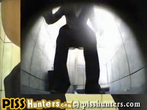 I filmed some girls pissing in the toilet on my