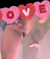 HentaiJyoso's Caged Sissy Anal Training: Big Dildo Delight