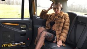 Short haired tattooed blonde fucked