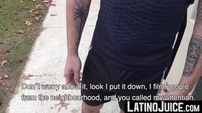 I pay this tattooed hung Manu so I can touch his well built body and stroke his cock