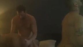 weirdly hot Gay bareback party