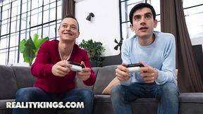 Reality Kings - Lilly Mays Slips Away with Jordi for a Private&#x1F92B; Encounter While His Friend Plays On