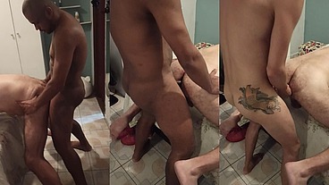 Married straight man cheated on his wife by giving his ass to two gay men 12 33
