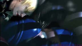 Harleys rough encounter with supergirl