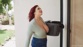 Oopsie - Big Naturals Natasha Nice Caught Masturbating by T-girls Emma Rose &amp; Ariel Demure! 3-way!