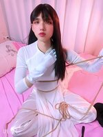 Emily Vu's Cute Asian Femboy Fantasy: Bound in Ao Dai