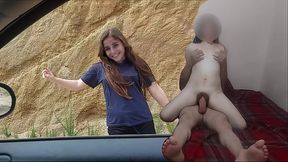 AY DUELE! hermosa e INOCENTE putipobre de Tijuana le da las nalgas a un viejo por apoyo econ&oacute_mico, real no fake