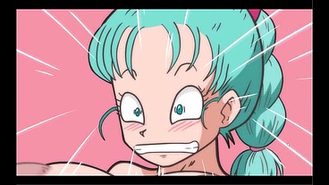 Bulma BALLS [ DRAGON BALL HENTAI Game ] Ep.1 old pervert tongue made her SQUIRT on the beach !