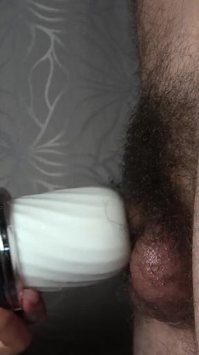 Unforgettable moment from &quot;This is what I call a powerful penis suction being my stepsister my toy holder. SVAKOM - ALEX NEO 2&quot;