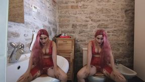 LipGloss Lobotomy - Goddess Turns You into a Dumb, Cock-Hungry Sissy Bimbo with Only My Face clip by FinDom Goaldigger