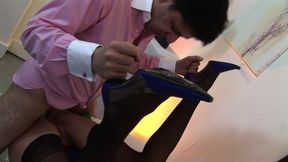 Amy Azurra is a bad big titted slut and she got punished