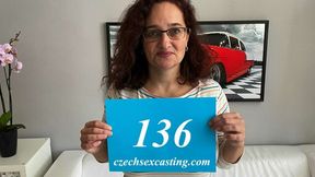 Sex-loving busty brunette Ameli gets impaled in the doggy style