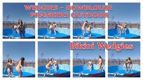 BIKINI - WEDGIES - DOWNBLOUSE - PRANKERS OUTDOOR