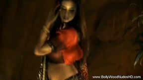 Bollywood Nudes HD featuring sweetie pie's brunette trailer