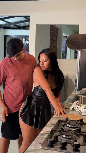 My Stepsister Was Waiting for Me in Bed