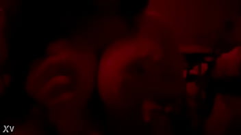 Busty brunette housewife gets a titty fuck massage