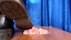 19 yo girl in dirty boots crushes my floor-face (part 2 of 8), flo652x 1080p