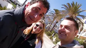 Spanish sluts in sexy outdoor orgy