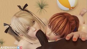 [ Kasumi &amp_ Marie Rose ] DOA By Axenanim