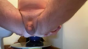 easttnguy22 huge butt plug and milking