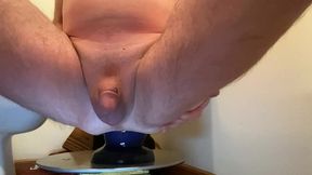 easttnguy22 huge butt plug and milking