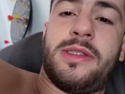 Submisive Sex Slave domination - hairy chested Alpha male - bdsm slut tasks - ass training