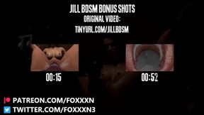 Jill Valentine BDSM Extra Clips (Internal Pussy&#x270C; Cam + Cum!)