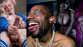 girl cock love, girl cock love, ai generated