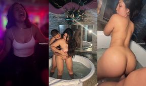A Wild Night: From the Club to the Jacuzzi with a Passionate Couple!