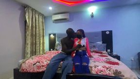 Black stud orders and hooks up with a Nigerian chick