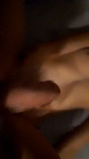 Caught my Tiny step daughter masturbate and i played with