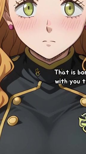 Stunning moment from &quot;Melt under two completely different girls from Black Clover (Sex JOI)&quot;