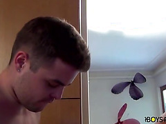 BoyPissing: Damon Archer Gets His Hole Worked And Face Covered In Piss By Dustin Fitch