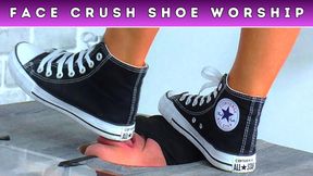 Face Trampling & Deep Throat Gagging In My Converse All Stars (162) - Sole Cam - Trainer Sneaker Worship Trample Trampling Sole Licking Fetish FemDom