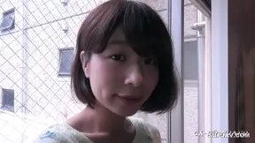 Angelic Asian babe gets creampied with a vibrator