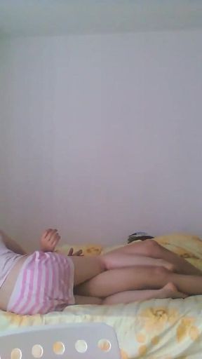 Submissive Chinese Slut Sucks My Dick and Swallows My Cum