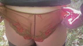 Public Fishing Trip Turns Into Downjacket Blowjob & Doggy Fuck