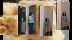 Eating Mac N Cheese Facestuffing Pee Dump n Feed